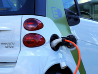 Image of an electric vehicle charging